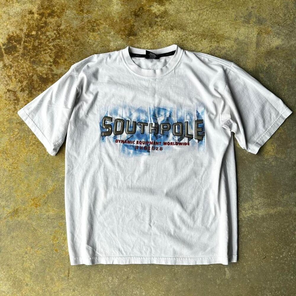 Southpole Men's White T-shirt
